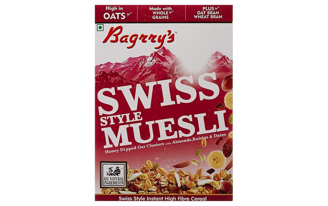 Bagrry's Swiss Style Muesli    Box  400 grams